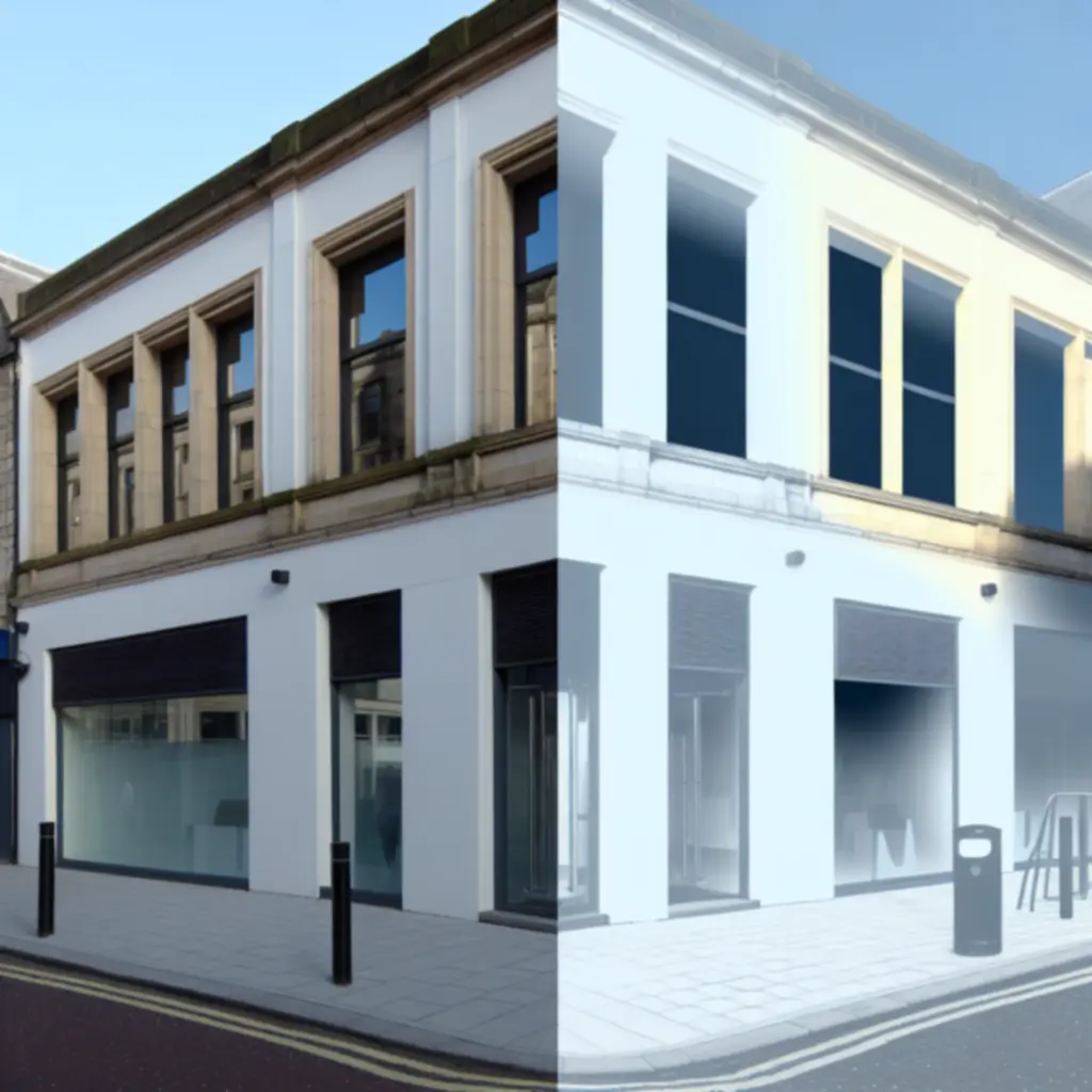 Commercial property case study illustrating improved occupancy and rental performance