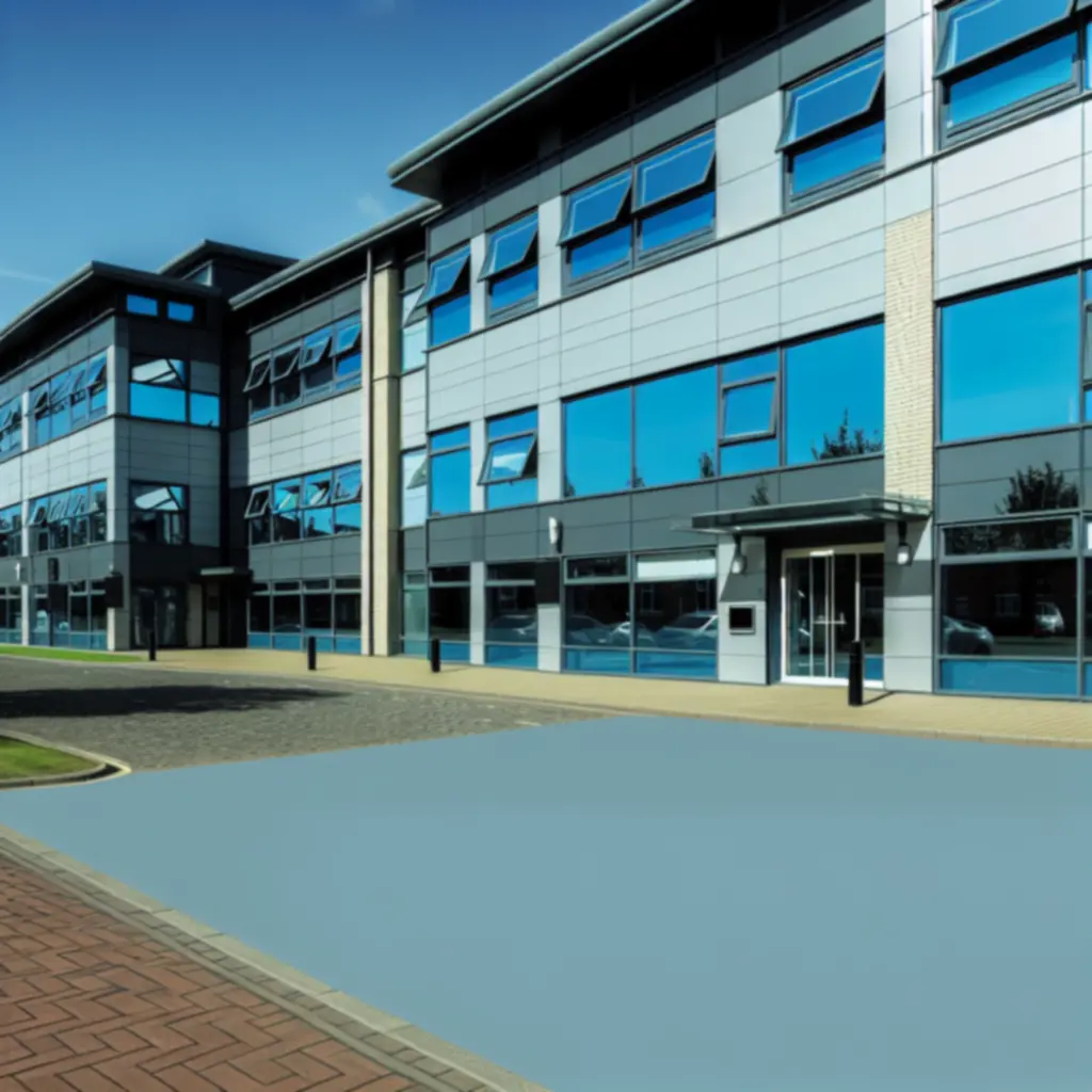 Modern commercial unit exterior managed by GRR PROPERTIES LTD