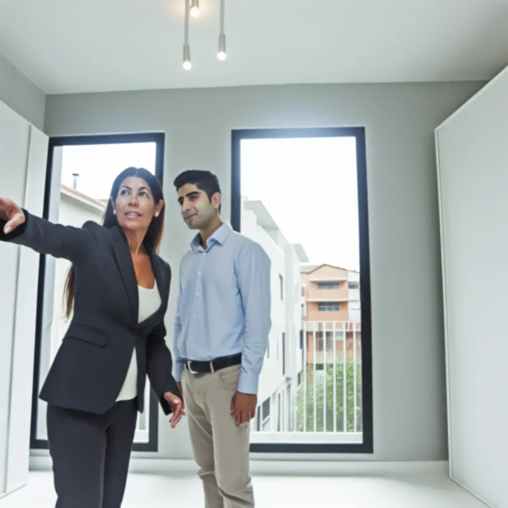 Property manager from GRR PROPERTIES LTD conducting a professional viewing